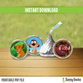 The Lion King Kisses Stickers